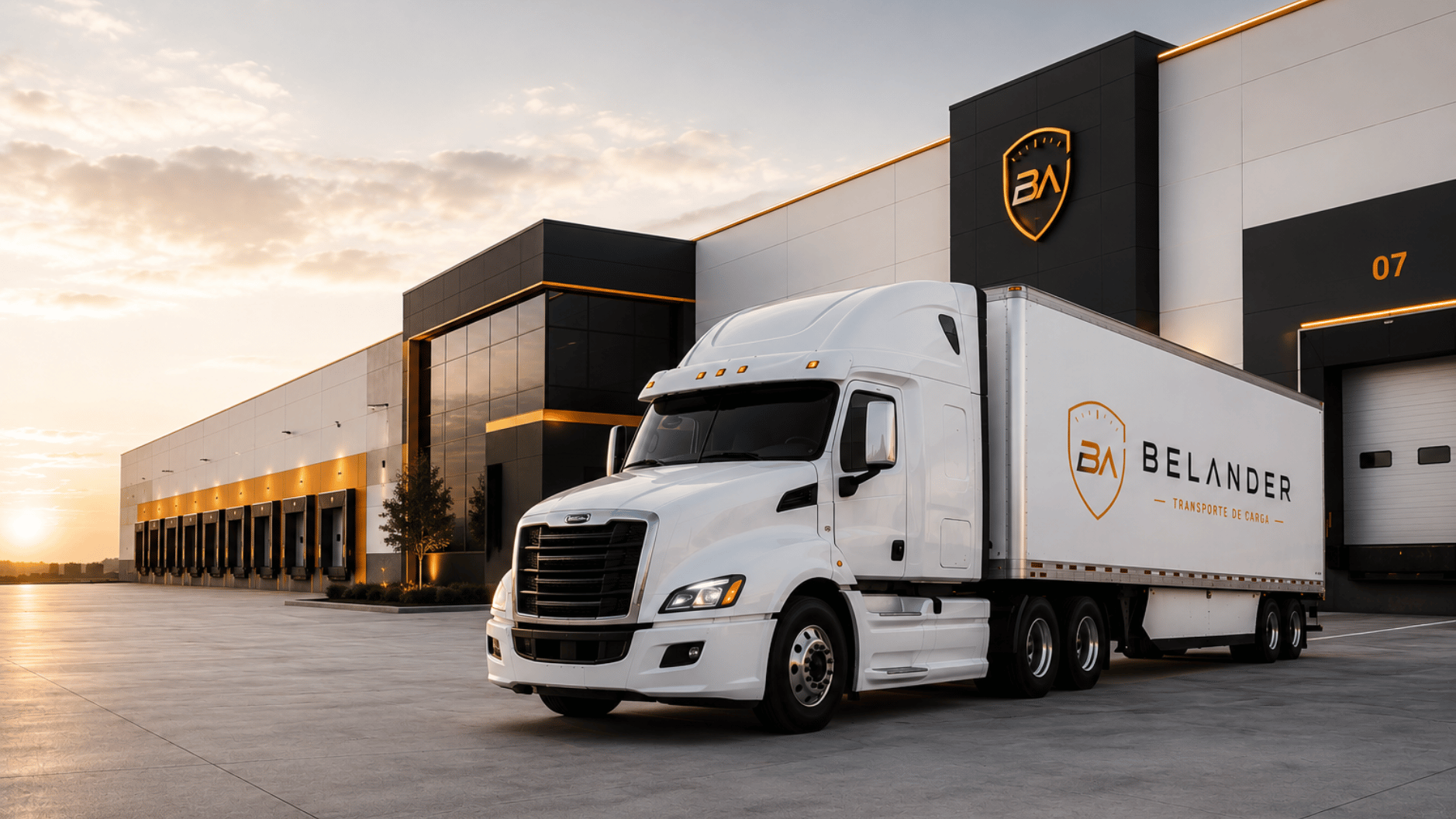 Kenworth T680 de Belander con caja seca